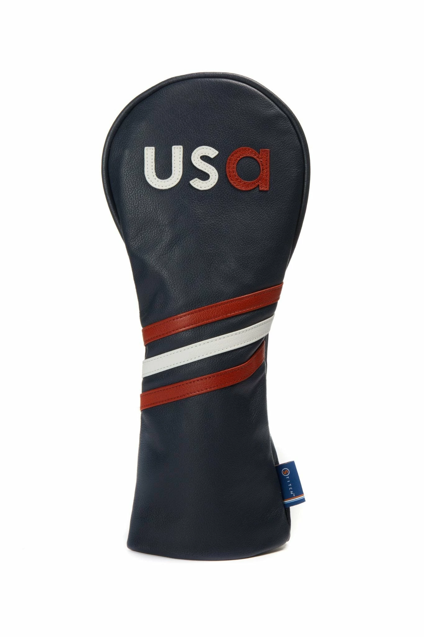 Stitch Golf USA Leather Head Cover 3 Stitch Golf USA Leather Head Cover