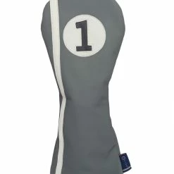 Stitch Golf Racer Leather Head Cover -US Golf Gear Sales Shop 2019 Racer Grey 000SG1004 front