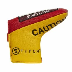 Stitch Golf Warning Putter Cover -US Golf Gear Sales Shop 2022 labputter warning right