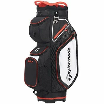 TAYLORMADE 2020 8.0 GOLF CART BAG BLACK/WHITE/RED 3 TAYLORMADE 2020 8.0 GOLF CART BAG BLACK/WHITE/RED