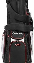 TAYLORMADE PRO 8.0 STAND BAG BLACK/WHITE/RED -US Golf Gear Sales Shop 32937 3