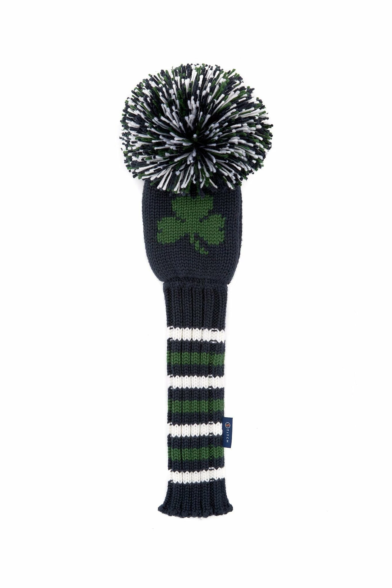 Stitch Golf Shamrock Knit Head Cover 3 Stitch Golf Shamrock Knit Head Cover