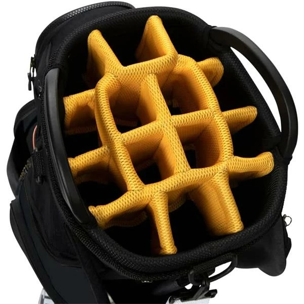 Cobra Ultra Light Pro Cart Bag Black Gold Fusion 4 Cobra Ultra Light Pro Cart Bag Black Gold Fusion - Image 2