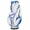 Mizuno Tour Staff Cart Bag 22 5W White Blue