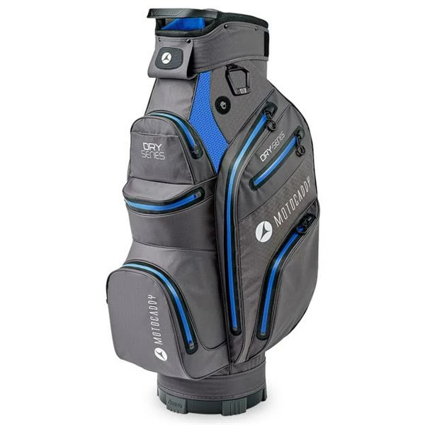 Motocaddy 23 Dry Series Cart Bag Charcoal - Blue 3 Motocaddy 23 Dry Series Cart Bag Charcoal - Blue