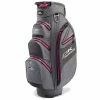 PowaKaddy Dri-Tech Cart Bag Gunmetal Hot Pink 22 -US Golf Gear Sales Shop PW22A0301003 L