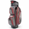 Powakaddy DLX-Lite Cart Bag Gunmetal Red
