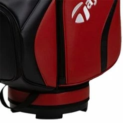 TaylorMade Deluxe Cart Bag Red - Black -US Golf Gear Sales Shop TA22A0308001 3 L
