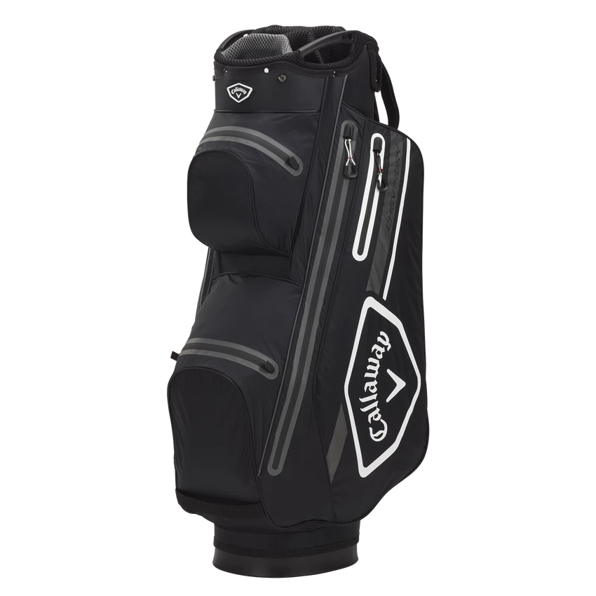 Callaway Chev Dry 14 Golf Cart Bag - Black/Charcoal/White 3 Callaway Chev Dry 14 Golf Cart Bag - Black/Charcoal/White