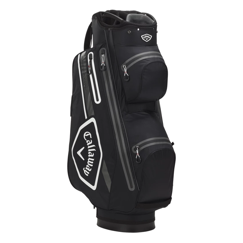 Callaway Chev Dry 14 Golf Cart Bag - Black/Charcoal/White 4 Callaway Chev Dry 14 Golf Cart Bag - Black/Charcoal/White - Image 2