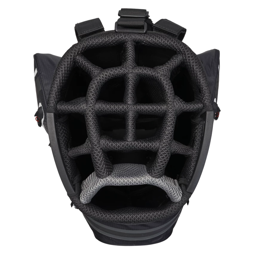 Callaway Chev Dry 14 Golf Cart Bag - Black/Charcoal/White 6 Callaway Chev Dry 14 Golf Cart Bag - Black/Charcoal/White - Image 4