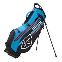 Callaway CHEV DRY STAND BAG Black/CYAN/Fire Red