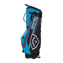 Callaway CHEV DRY STAND BAG Black/CYAN/Fire Red -US Golf Gear Sales Shop bags 2021 chev dry stand 19011 4