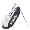 Ping Tour Black/White Double Strap Hooferlite 201 Carry Bag -US Golf Gear Sales Shop download hoofer lite tour blackwhite 3821
